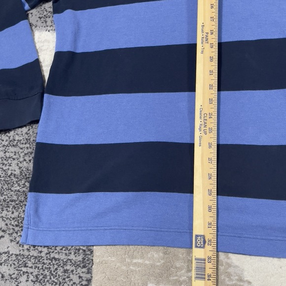 Tommy Hilfiger Rugby Polo Shirt Men 2XL Blue Striped Academic Preppy SOLD OUT - Picture 6 of 12